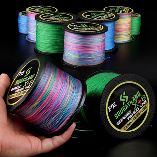 Sougayilang X8 Pe Linha De Pesca 150m 0.10-0.40mm Max Drag 13.2lb-58.4lb