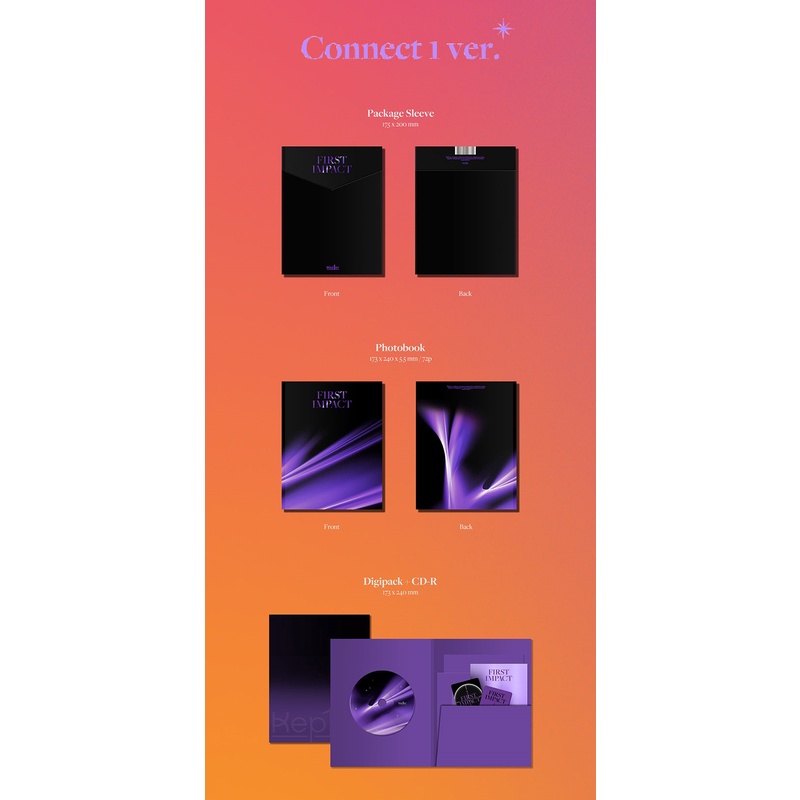 Kep1er (Kepler)1st Mini Album - [ First Impact ] | Shopee Brasil