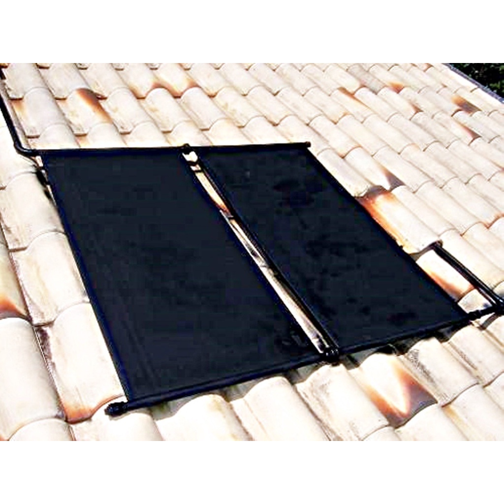 5 Placa Coletor Aquecedor Solar + Manual