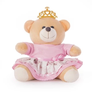 Urso De Pelúcia 18cm Decoração Nicho Menino Menina Varios Modelos Lembrancinha Presente Para Nicho