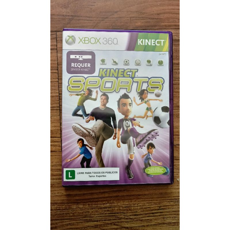 Kinect Sports (futebol, vôlei e boliche) Xbox 360 