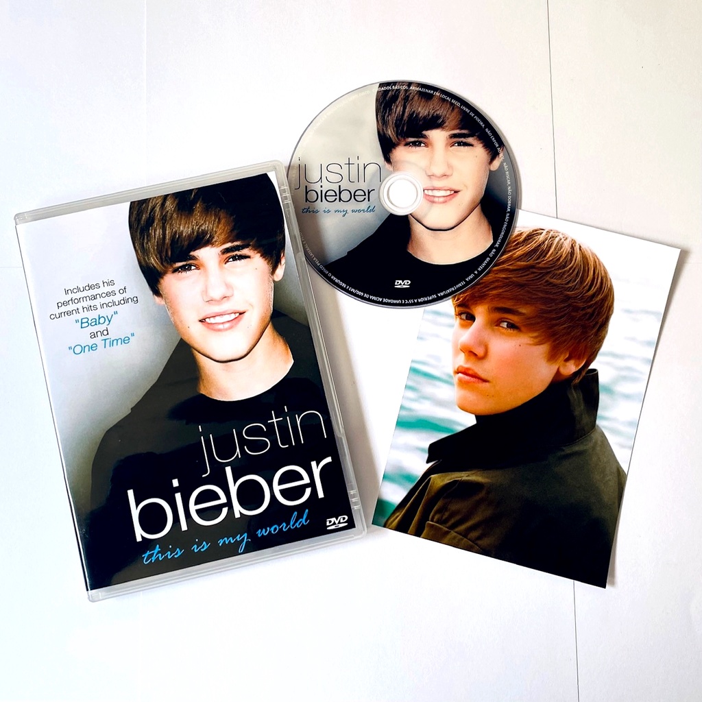 DVD Justin Bieber This Is My World 2011 dublado e legendado | Shopee Brasil