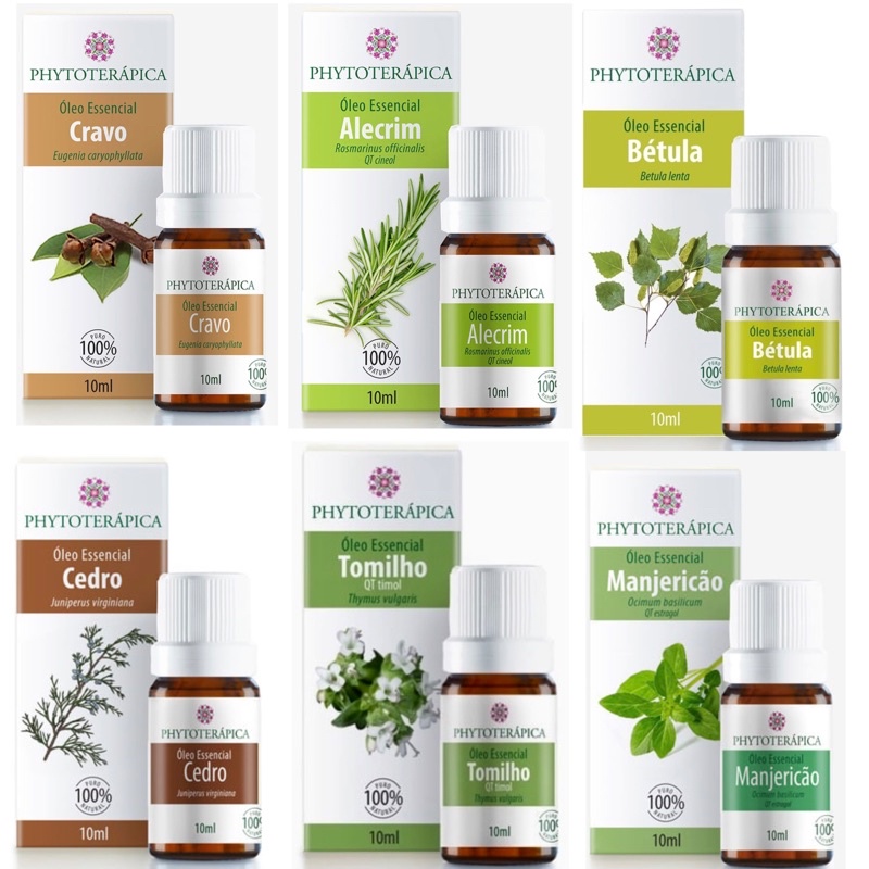 Óleo essencial 100% Puro Natural - Phytoterápica