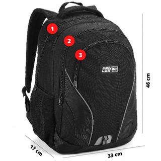 Mochila Reforçada Grande para Viagem Trabalho