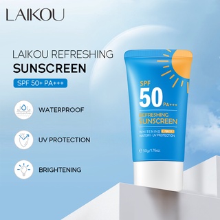 LAIKOU Protetor Solar UV Clareador Para Rosto/Corpo/SPF50 PA + +
