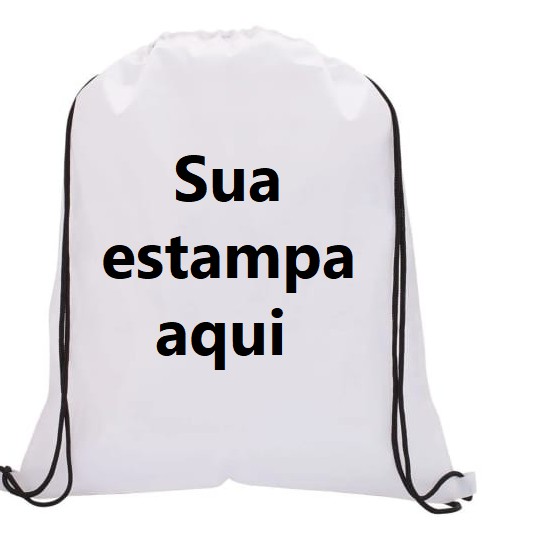 Mochilas cheap saco personalizadas