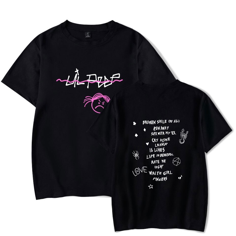 Camiseta T-Shirt Lil Peep Emo Rap Save That Shit Trap Algodão