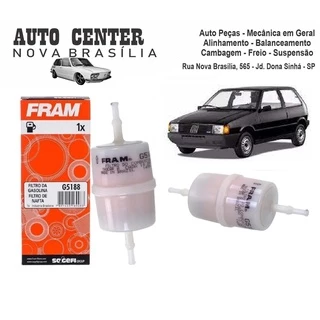 Filtro Do Combustível Uno 1984 1985 1986 1987 1988 1989 1990 1991 1992 1993 G5188