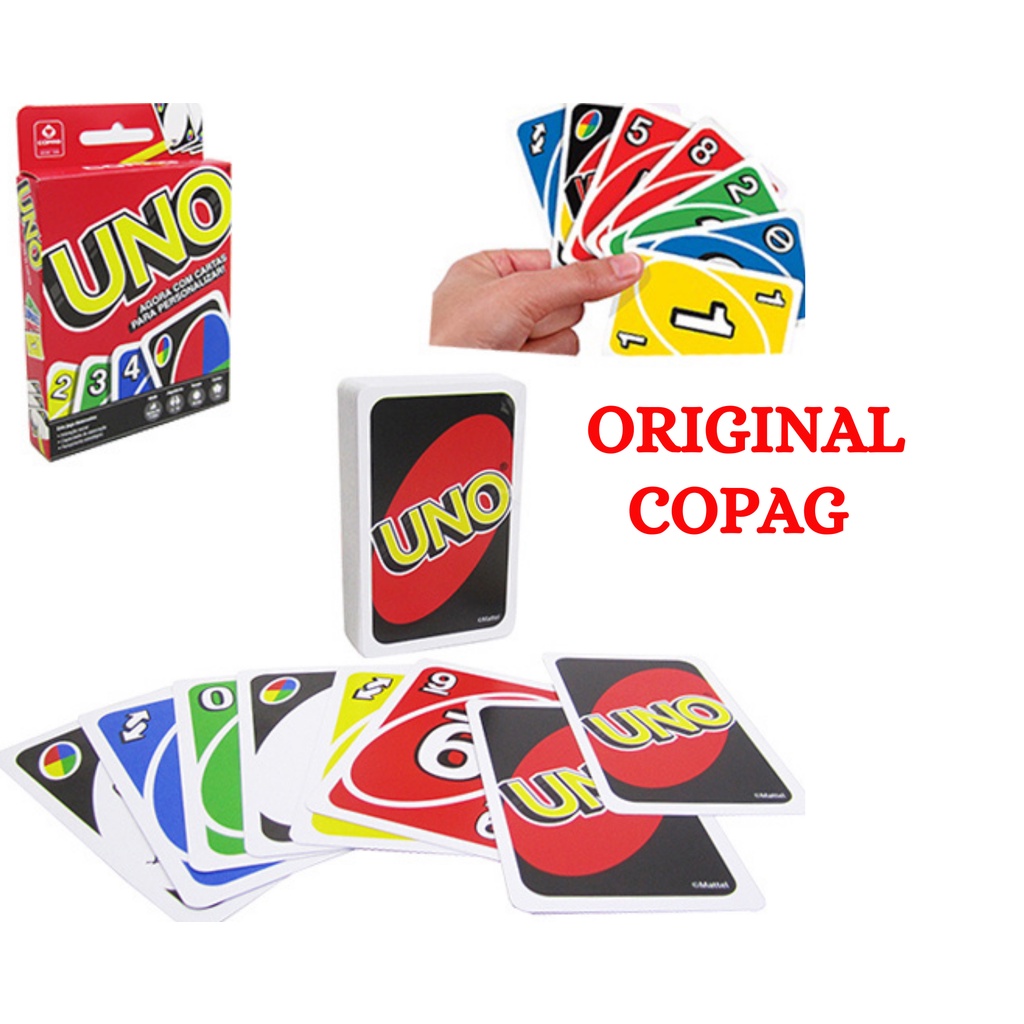 10 Jogo Uno Cartas Lacrado Modelo Novo Diversão Garantida - COPAG