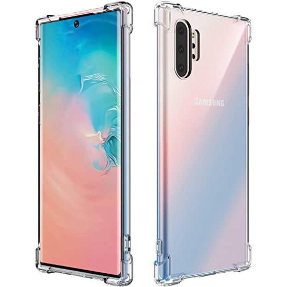 Capa Case capinha Anti Impacto com borda transparente Galaxy Note 10 ...