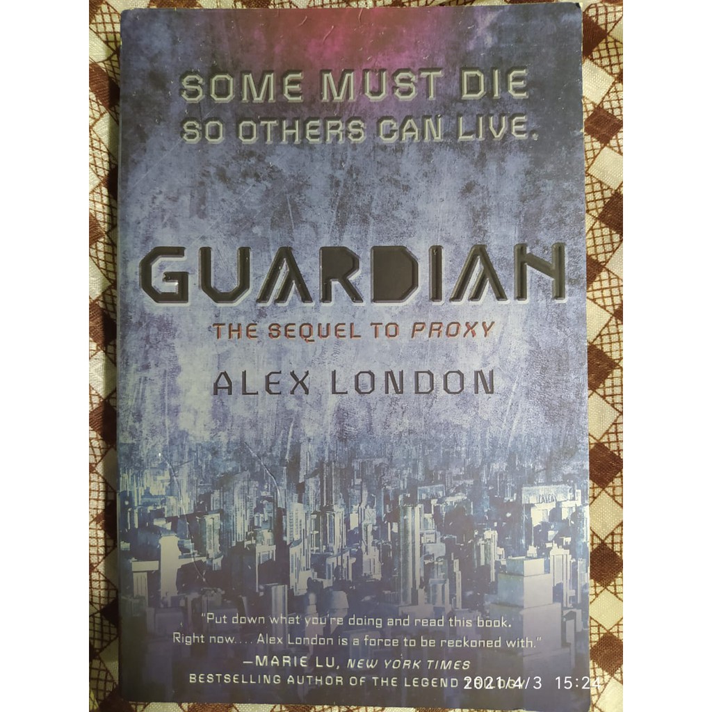 Guardian (Proxy Livro 2) por Alex London (LIVRO EM INGLÊS) | Shopee Brasil
