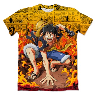 T-SHIRT QUALITY Camiseta Luffy Wano R$59,90 em