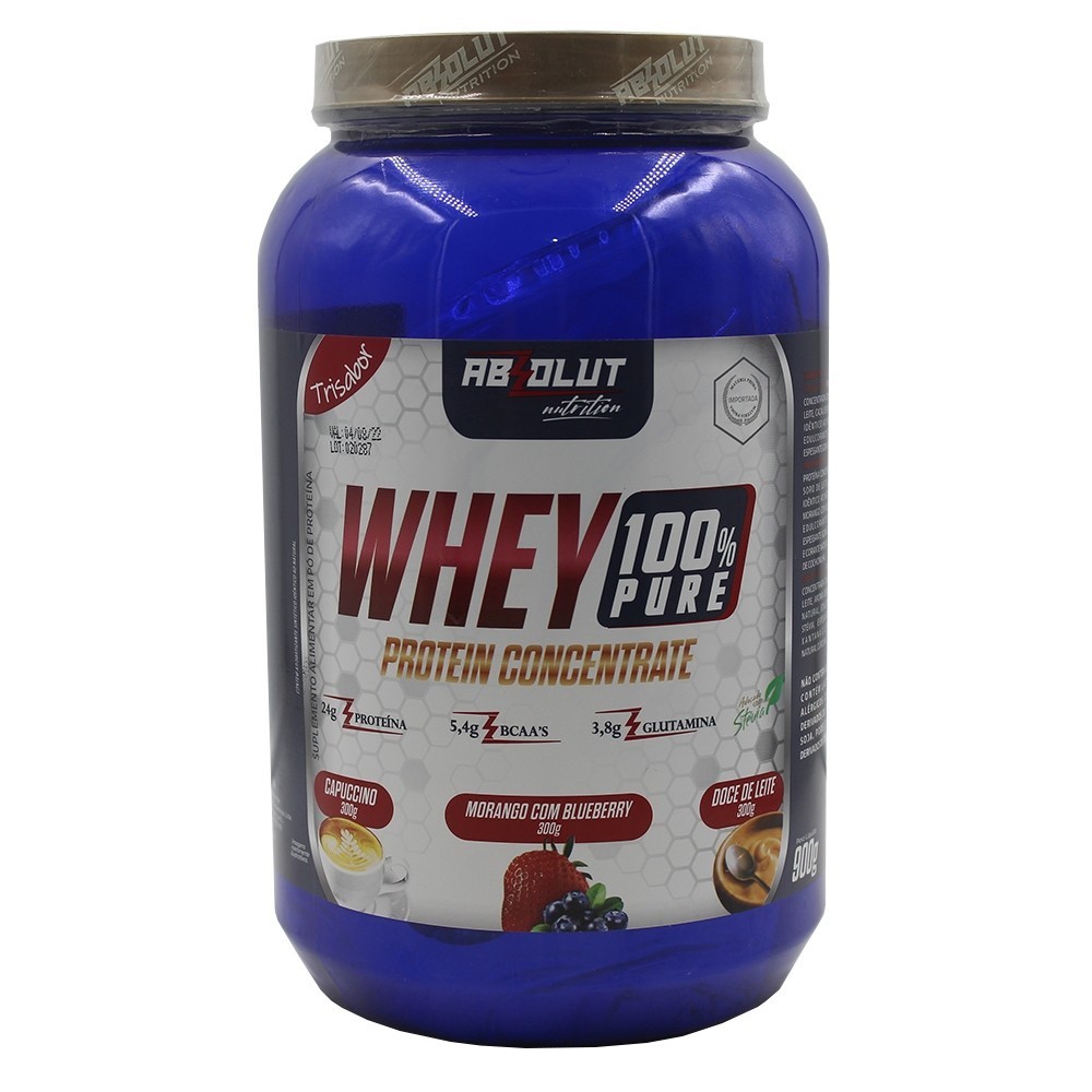 WHEY 3W GREGO TriSabor – absolut nutrition