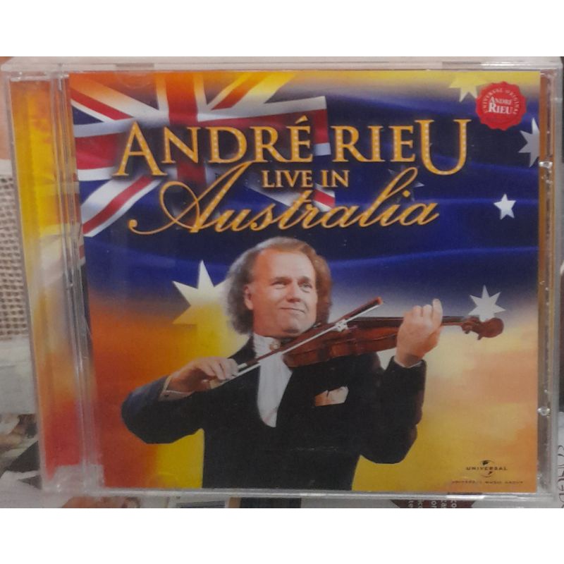 CD- ANDRÉ RIEU-LIVE IN AUSTRALIA-CONSERVADO | Shopee Brasil