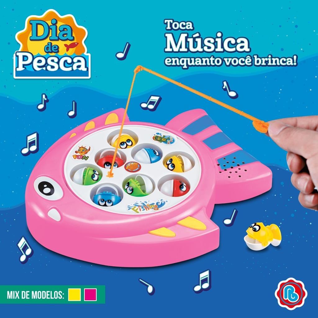 Nota (a cor é enviada aleatoriamente)Brinquedos de jogo para crianças Pesca  Pegar peixe Música de pesca maluca Brinquedos de pesca elétricos para cri  anças Jogo de quebra-cabeça giratório em 360° Meninas Meninos