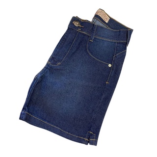 Bermuda Shorts Jeans Feminina Confortável Moda Linha Premium com Elastano  levanta bumbum cintura alta Meia Coxa - Panuse