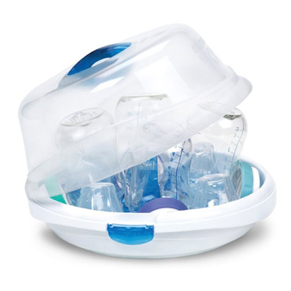 Esterilizador de mamadeiras para microondas munchkin | Shopee Brasil