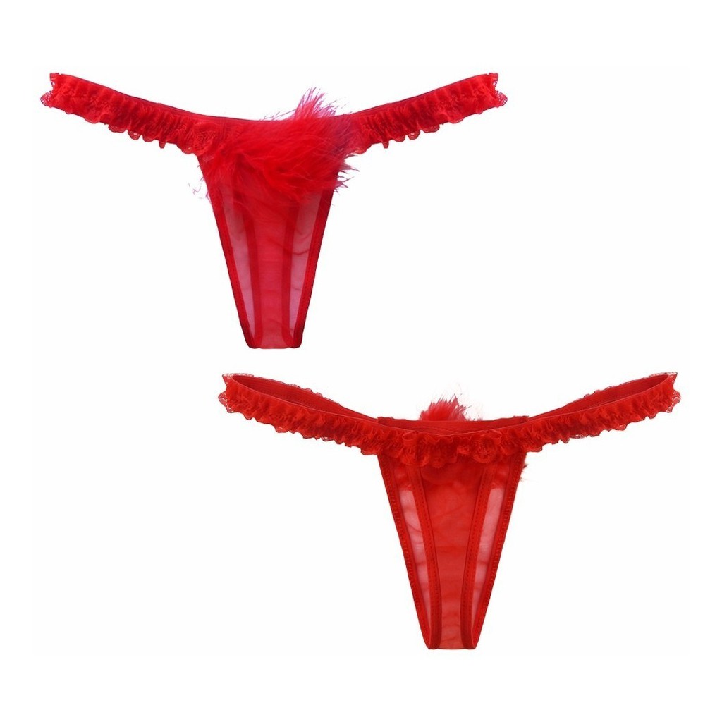 Kit 25 Calcinhas Transparente Fio Lingerie Eróticas Sexuais | Shopee Brasil