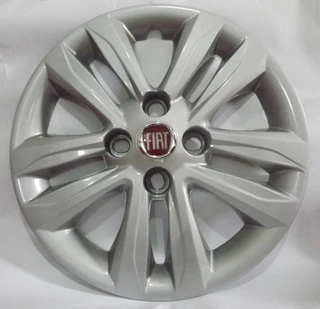 Calota Aro 14 Fiat Palio Tf191^ Valor Emblema Original 4pçs