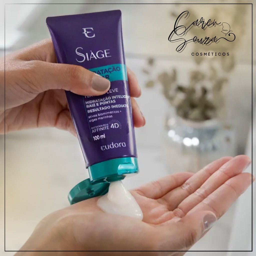 Leave in 100ml Siage Eudora Hidratação Micelar | Shopee Brasil