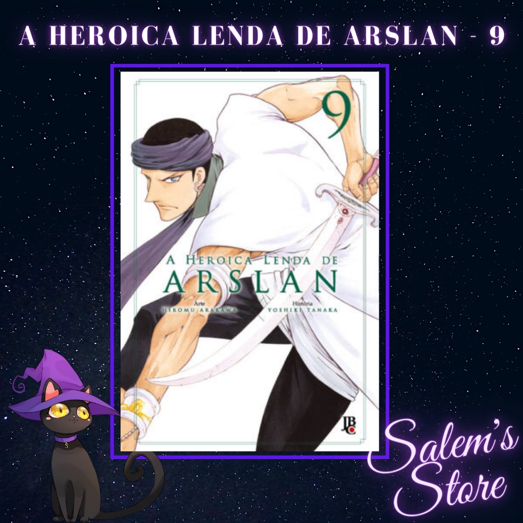 A Heróica Lenda De Arslan Vol. 9 | Shopee Brasil