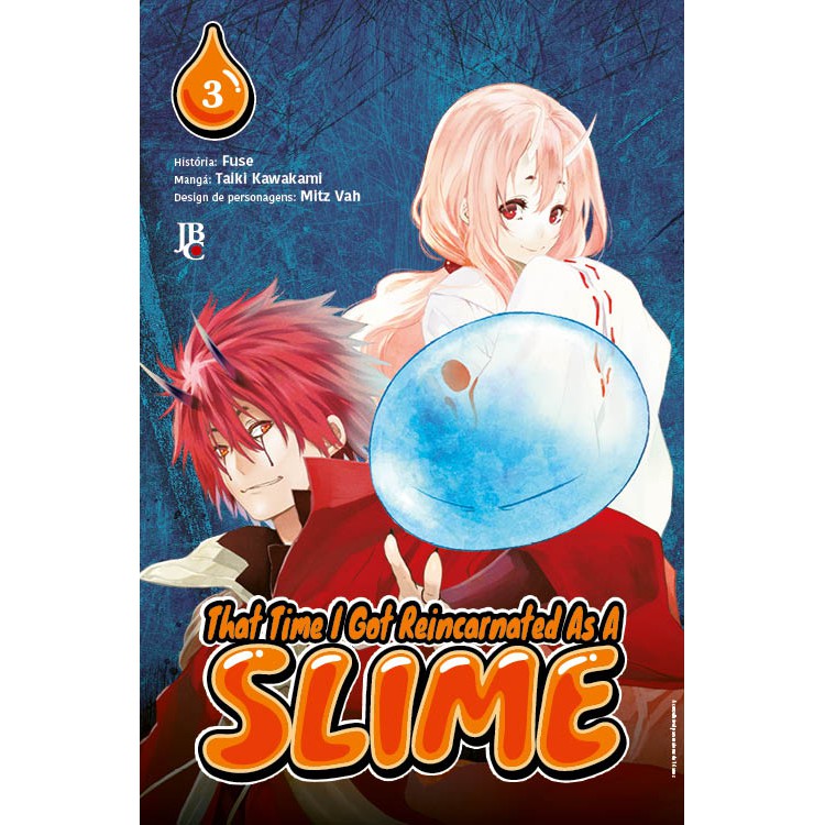 Mangá That Time I Got Reincarnated as a Slime - Mangás JBC