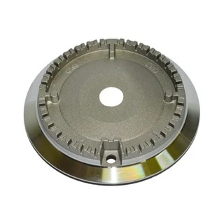 Queimador Fogão Cooktop Fischer Semi Rápido 6,5 Cm c/ Aba
