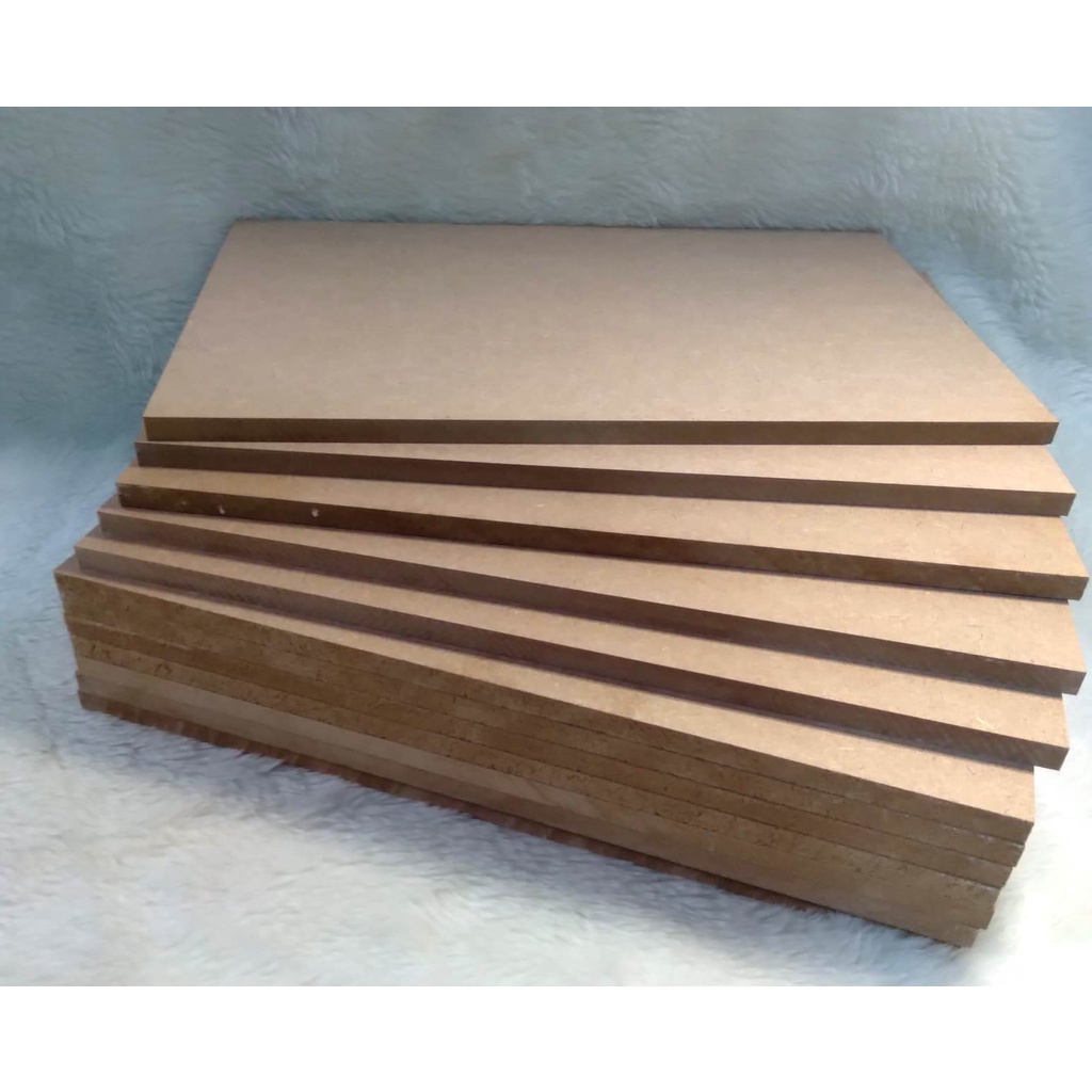 Kit com 10 placas/chapas em mdf 9mm - Medidas 13,2 x 15 | Shopee Brasil
