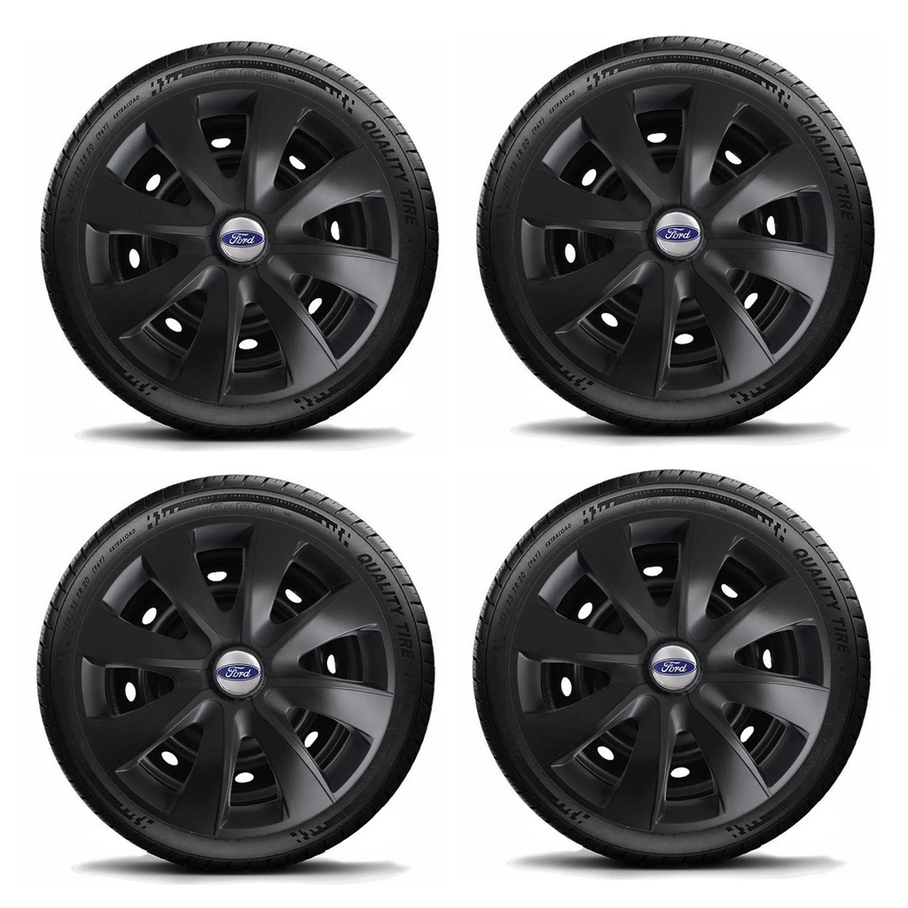 Rear BLACK Spoiler Lip Wing Riser Raiser Kit For 14-19 Ford Fiesta ST Hatchback