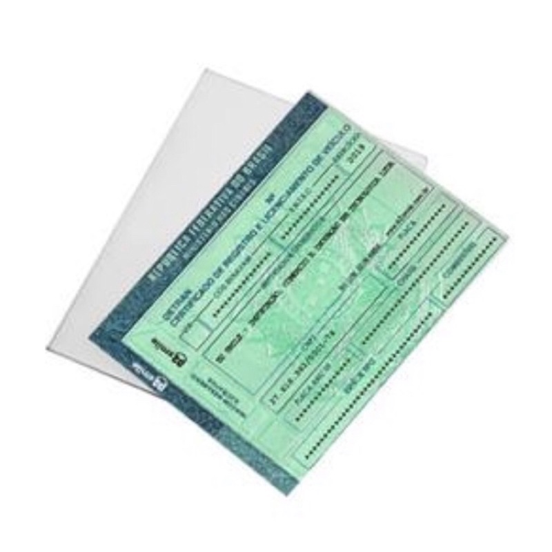 Porta Documento Em Acr lico Para CNH RG DUT NOVO RG PORTA 