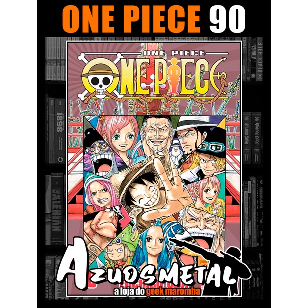One Piece - Vol. 90 [Mangá: Panini] | Shopee Brasil