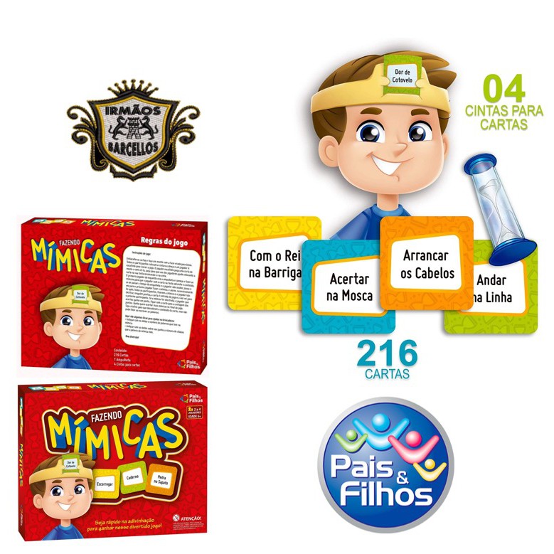 JOGOS DE CARTAS MESTRE DA MIMICA COPAG - JOGOS DE CARTAS MESTRE DA