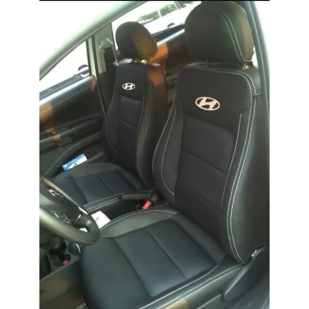 Capa Banco Carro 100% Couro Hyundai Hb20 I30