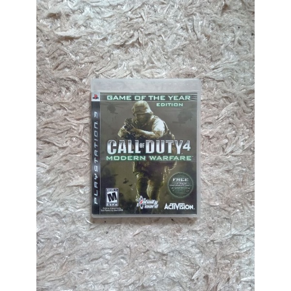 Call Of Duty 4 Modern Warfare Ps3 Mídia Física Shopee Brasil 3802