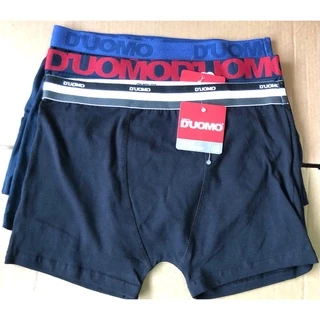Kit 3 Cuecas Boxer Algodão com elastano Duomo, Masculino (original)