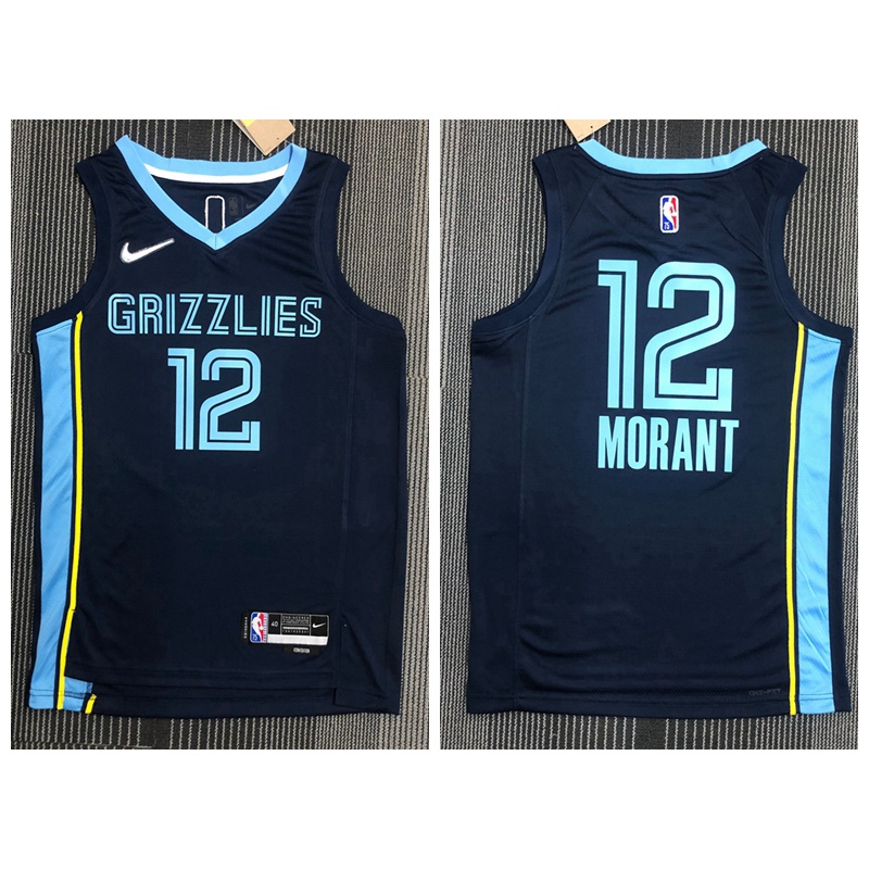 Unisex Jordan Brand Ja Morant Light Blue Memphis Grizzlies Swingman Jersey - Statement Edition Size: Medium