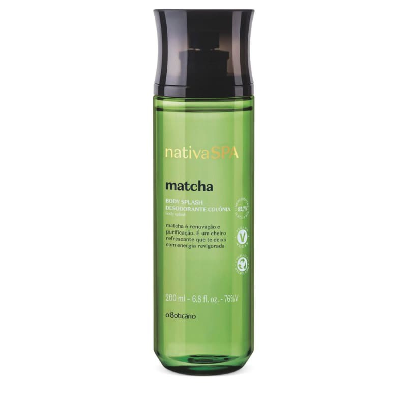 Body Splash Matcha, 200 ml Nativa Spa o Boticário | Shopee Brasil