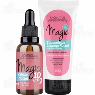 Kit Facil Magic Facinatus Cosméticos Profissional Sérum e Sabonete