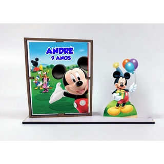 Porta Retrato Mickey com 10 unidades