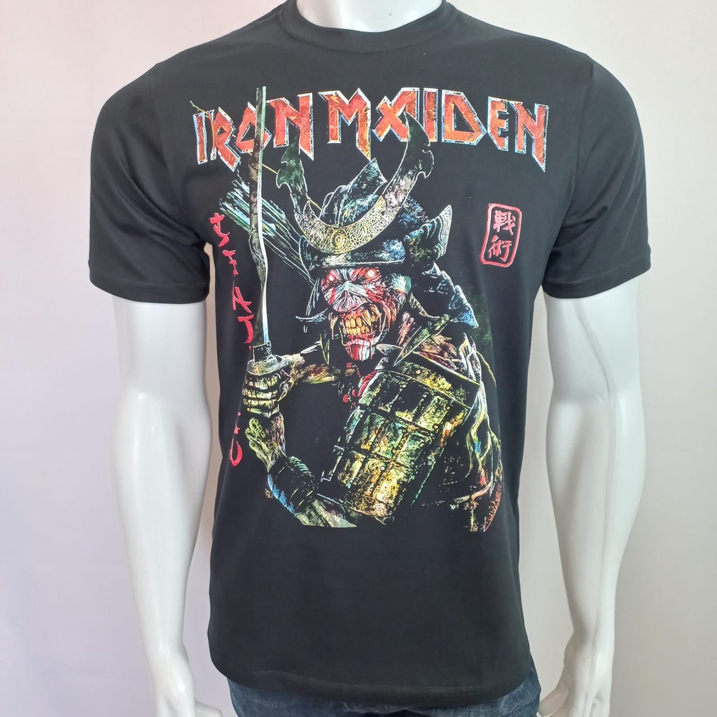 Camiseta Iron Maiden Albúm Senjutsu Camisa de Banda