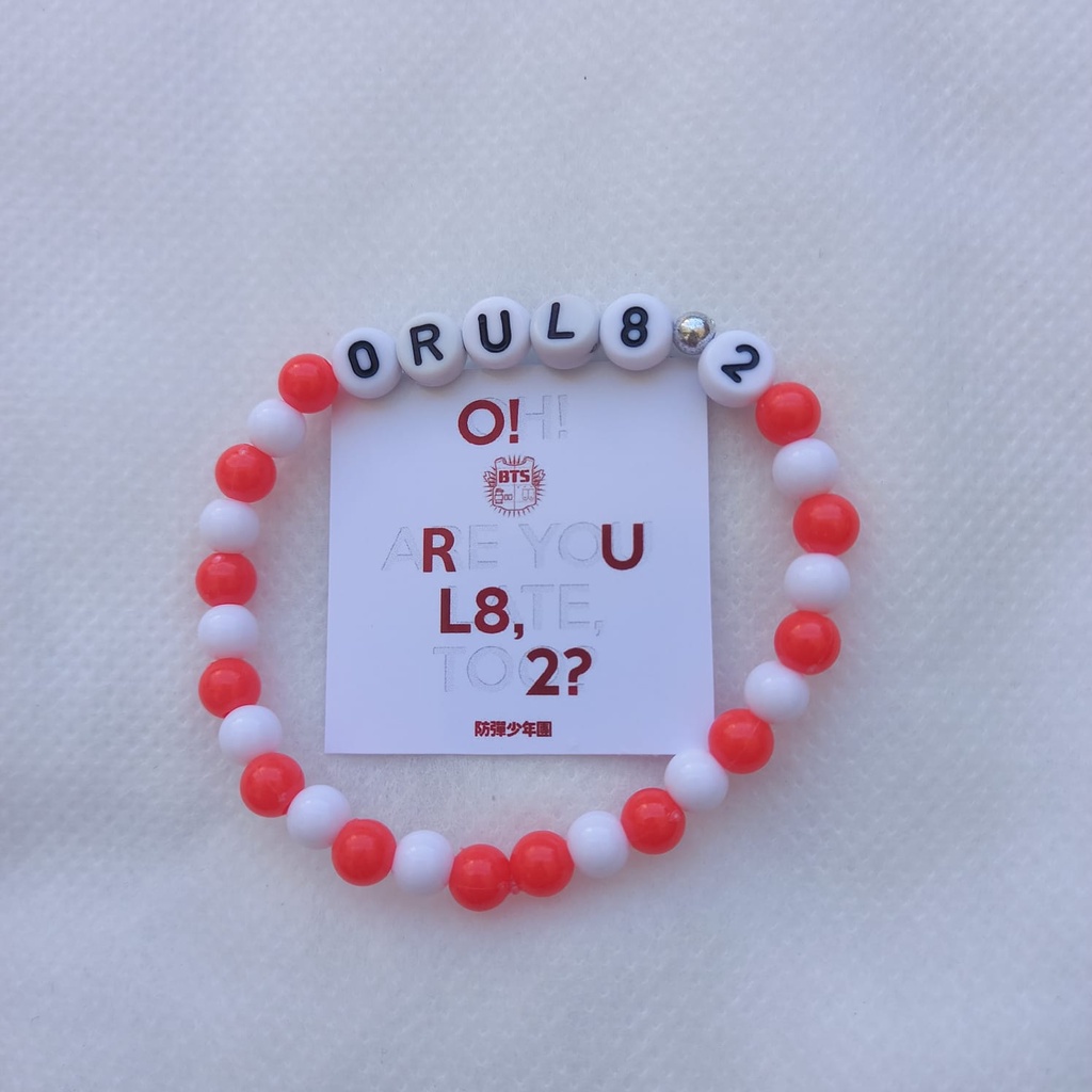 Coleção de pulseira BTS álbuns | Shopee Brasil
