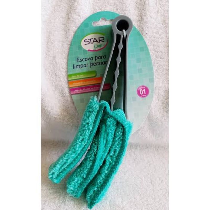 Limpa limpador persianas microfibra