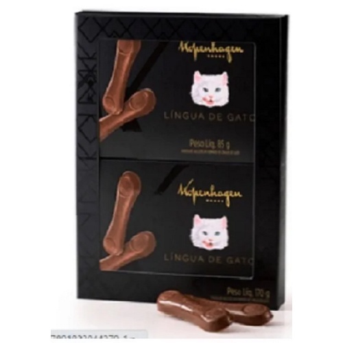 Chocolate Língua De Gato Duas Unidades 170g Kopenhagen Shopee Brasil