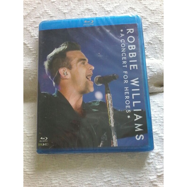 Blu-ray Robbie Williams A Concert For Heroes Lacrado De Fábrica Novo ...