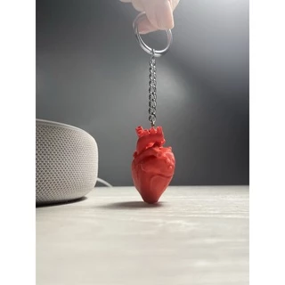 Chaveiro Coração Anatômico - 3D