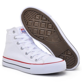 All Star Cano Alto Preto., Tênis Feminino All Star Usado 35905755