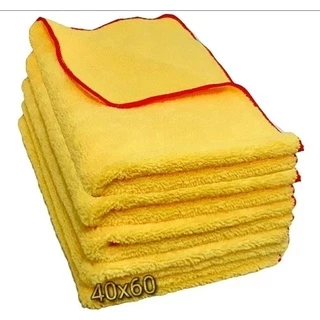 Kit Com 5 Flanelas De Microfibra Autoamerica Premium 60x40