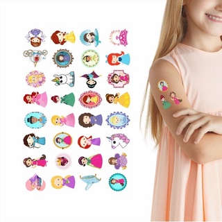 Tatuagem Infantil Temporária Princess | Kit Festa 32-001