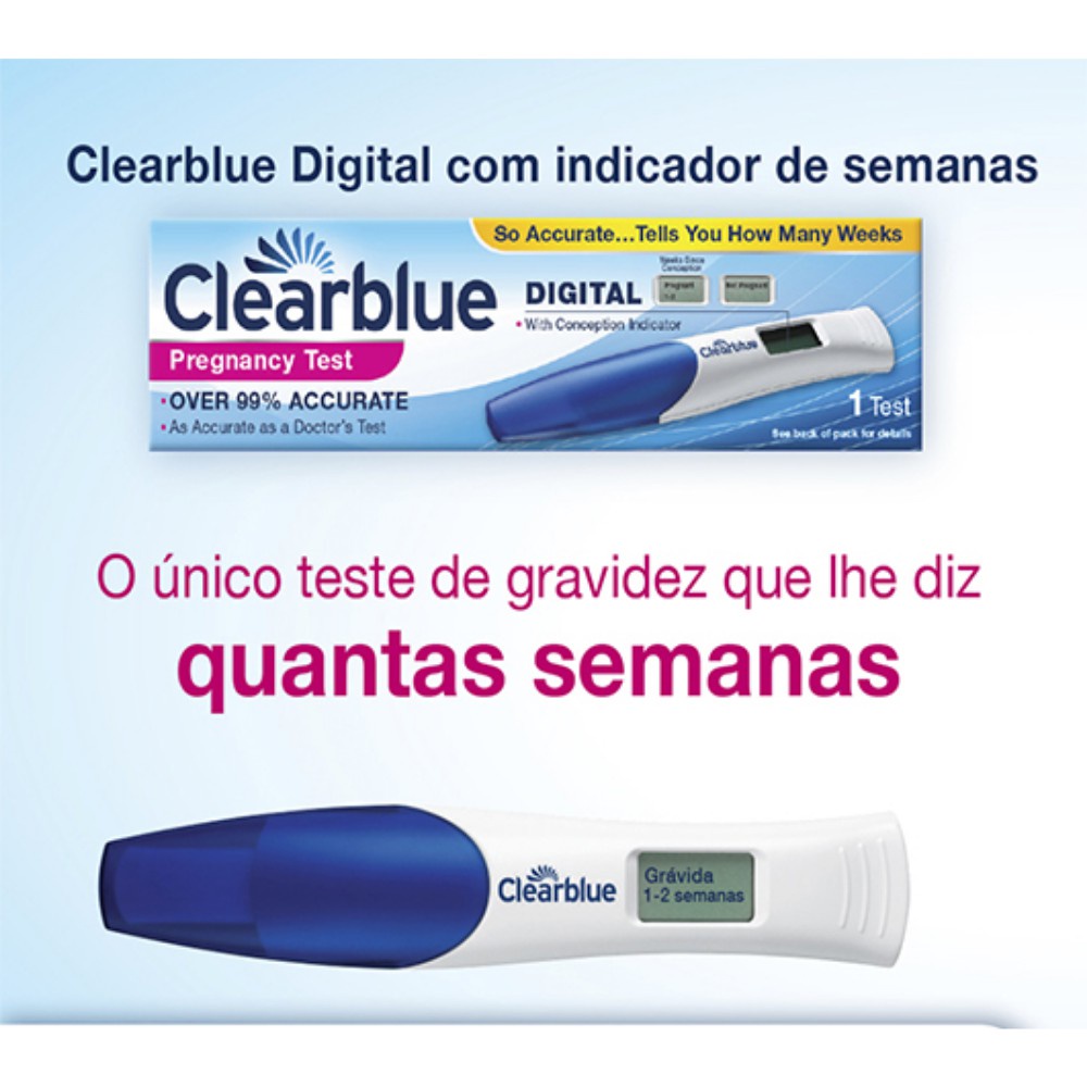 Semanas clearblue sale