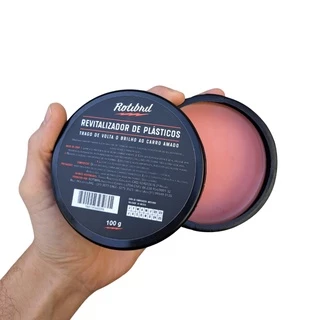 Revitalizador de plásticos automotivo 100G - COM APLICADOR GRÁTIS em Oferta na Shopee